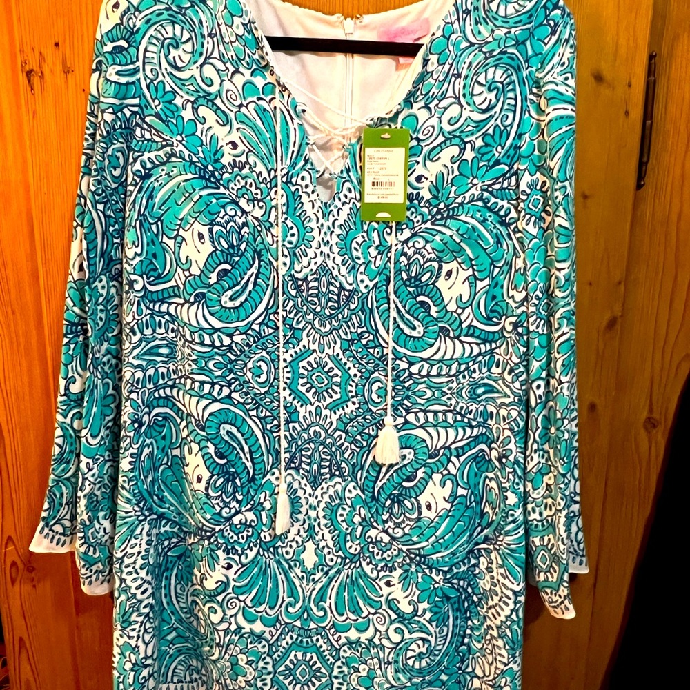 Lilly Pulitzer Ashby Tunic in Tipsy Tusks